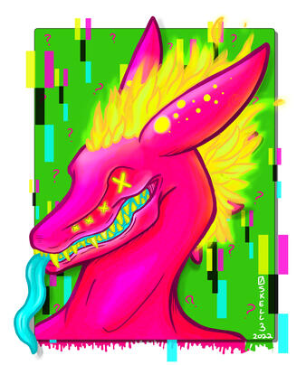 Pinky for ~GlitchedLizard