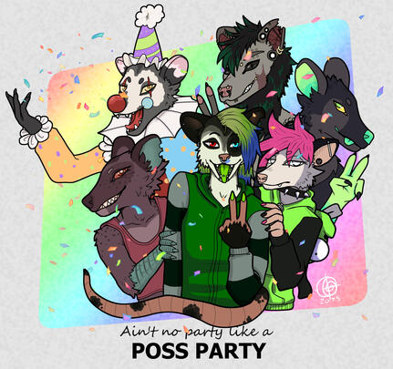 Mass Attack for Various Artists Andi, Samantha, Ollie, Bo, Funfetti and my oc Clutter