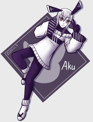 Aku for ~glitchedlizard